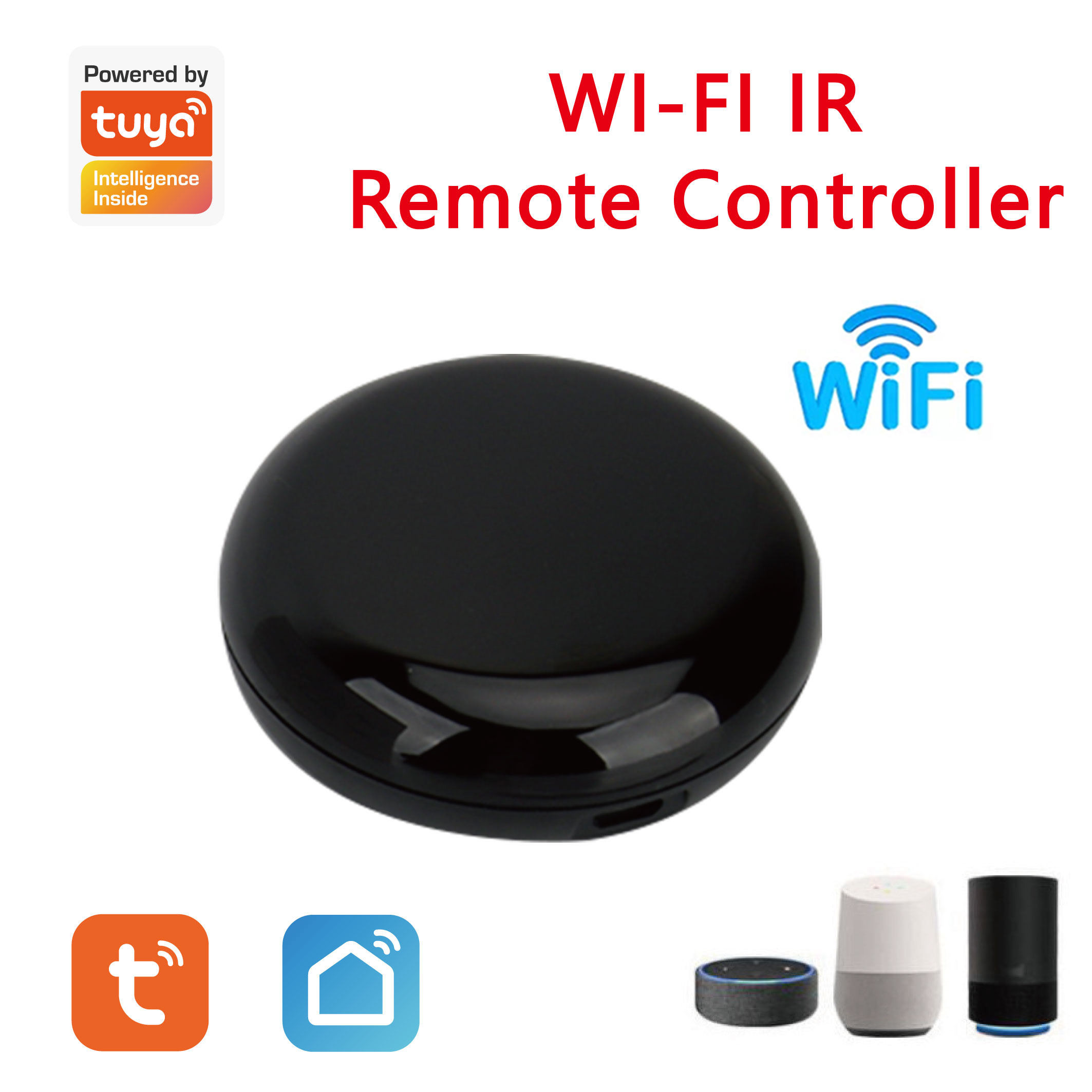 Universal Remote Smart Home - IHSENO Tuya WiFi IR Remote Control