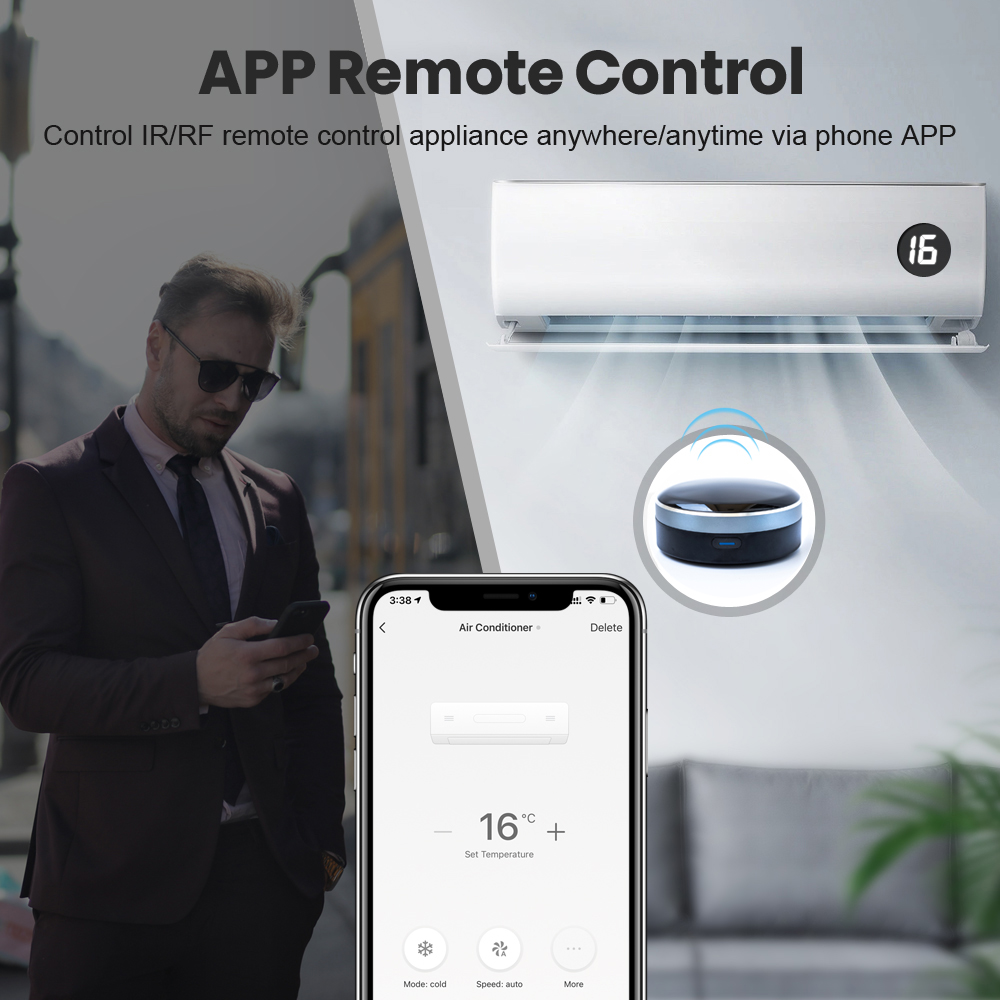 Tuya IR RF 433/315 Universal W - Universal Remote Smart Home ulasan dan harga