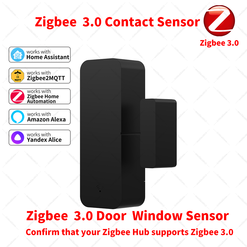 Zigbee 3.0 Door Window Sensor  - Wireless Door Sensor ulasan dan harga