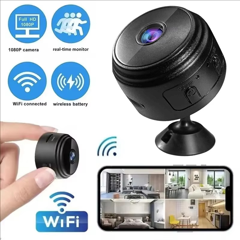 A9 Mini Cameras 1080P WiFi Sma - Smart Home Video ulasan dan harga