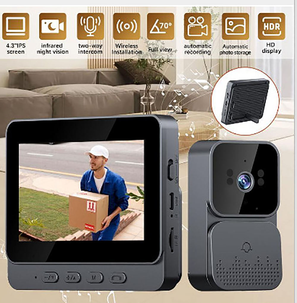  Doorbell Camera 4G Video Int - Smart Home Video ulasan dan harga