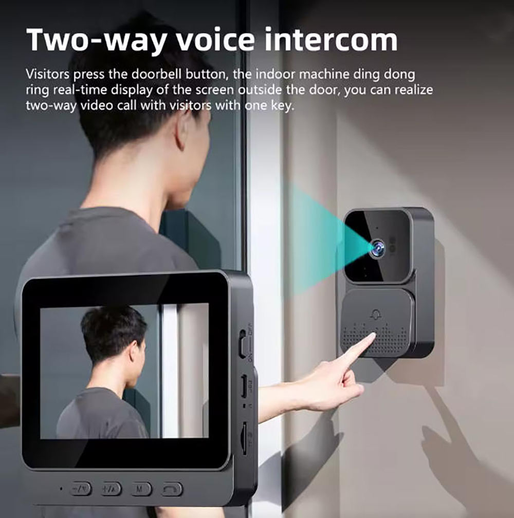  Doorbell Camera 4G Video Int - Smart Home Video ulasan dan harga
