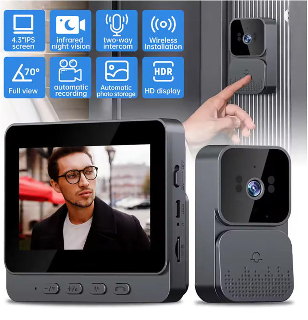  Doorbell Camera 4G Video Int - Smart Home Video ulasan dan harga