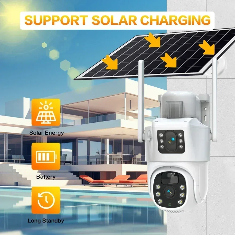 4K 8MP WIFi/4G Sim Card Solar  - Smart Home Camera Ezviz ulasan dan harga