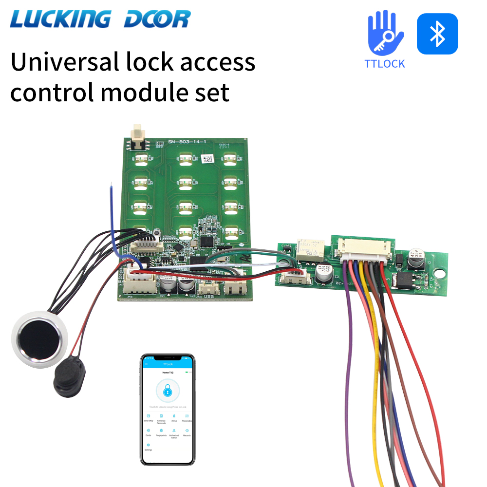 TTLOCK Fingerprint Access Cont - Smart Home Door Lock ulasan dan harga