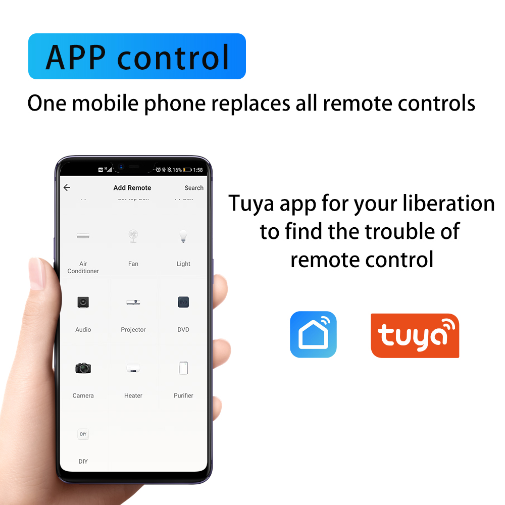 IHSENO Tuya WiFi IR Remote Con - Universal Remote Smart Home ulasan dan harga