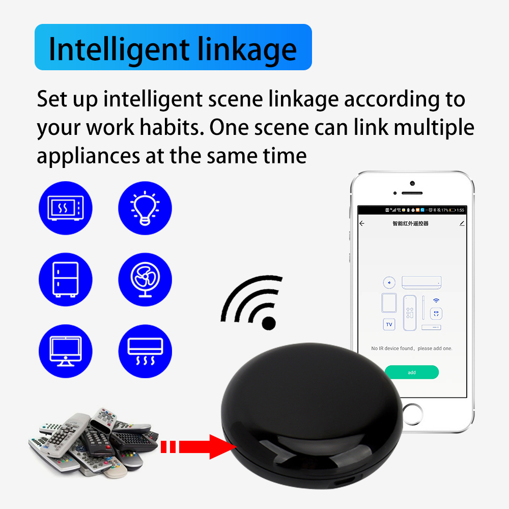 IHSENO Tuya WiFi IR Remote Con - Universal Remote Smart Home ulasan dan harga