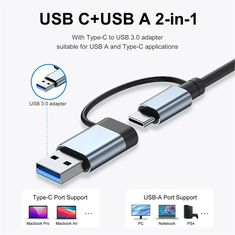 8-in-2 USB C Hub Multiport Ada - Smart Home Hub 2 ulasan dan harga
