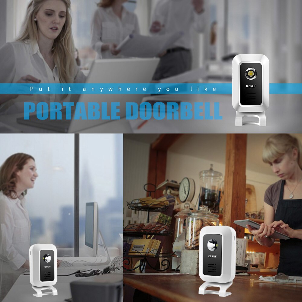KERUI M7 Welcome Motion Sensor - Wireless Door Sensor ulasan dan harga