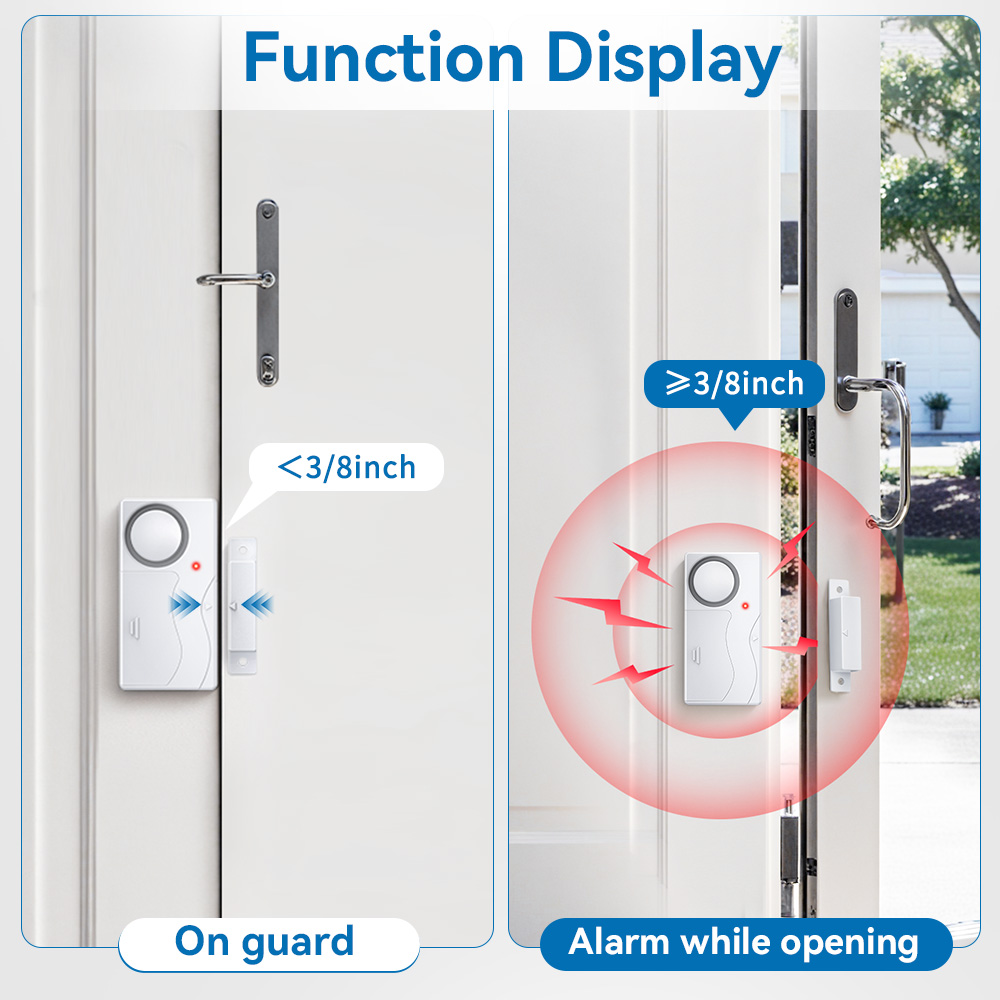 Wireless Door Alarm With Remot - Wireless Door Sensor ulasan dan harga