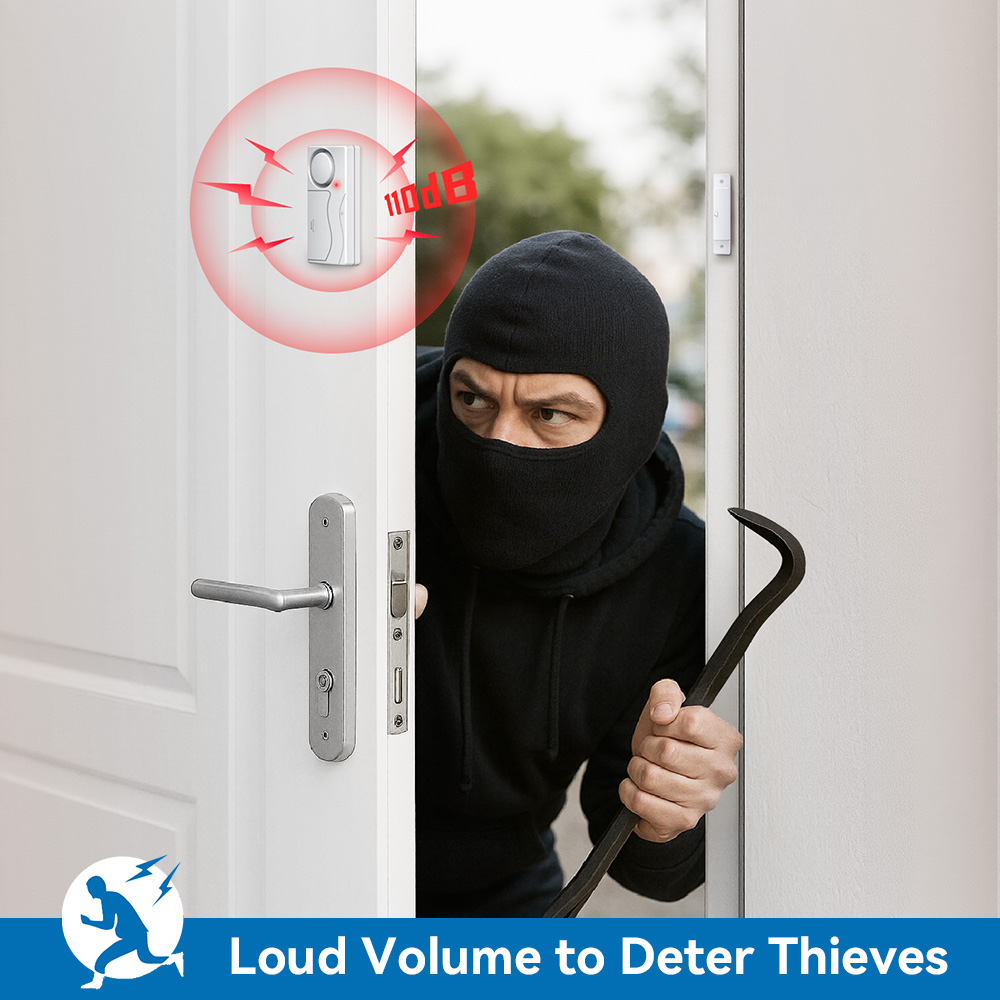 Wireless Door Alarm With Remot - Wireless Door Sensor ulasan dan harga