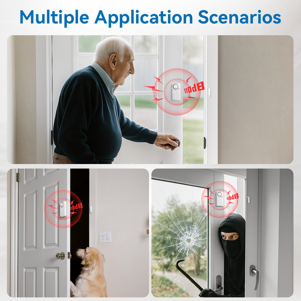 Wireless Door Alarm With Remot - Wireless Door Sensor ulasan dan harga
