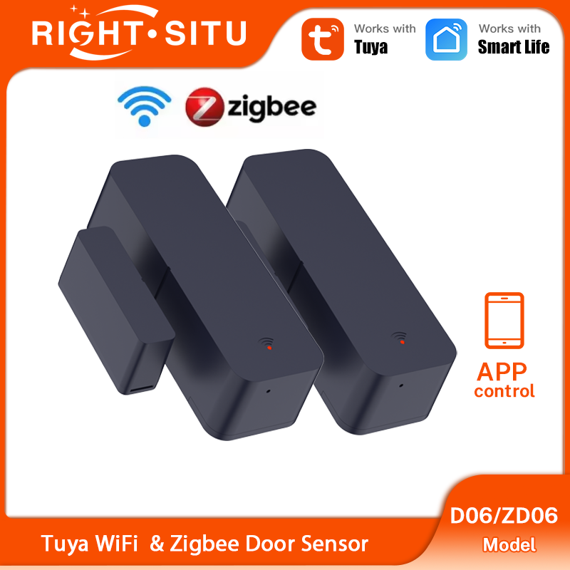 Tuya Zigbee 3.0 WiFi Door Sens - Wireless Door Sensor ulasan dan harga