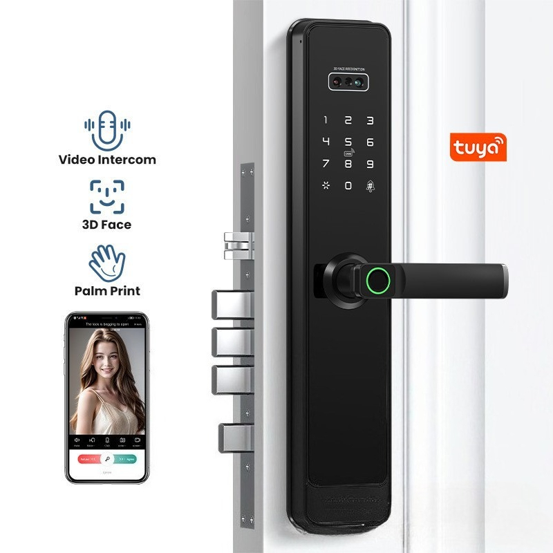 EGFirtor Semi-automaticTuya Fi - Smart Home Door Lock ulasan dan harga