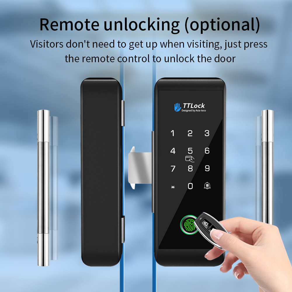 TTLOCK Smart Glass Lock Finger - Smart Home Door Lock ulasan dan harga