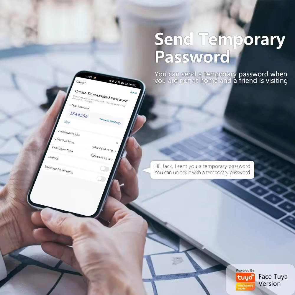 Smart Electronic Door Lock Pas - Smart Home Door Lock ulasan dan harga